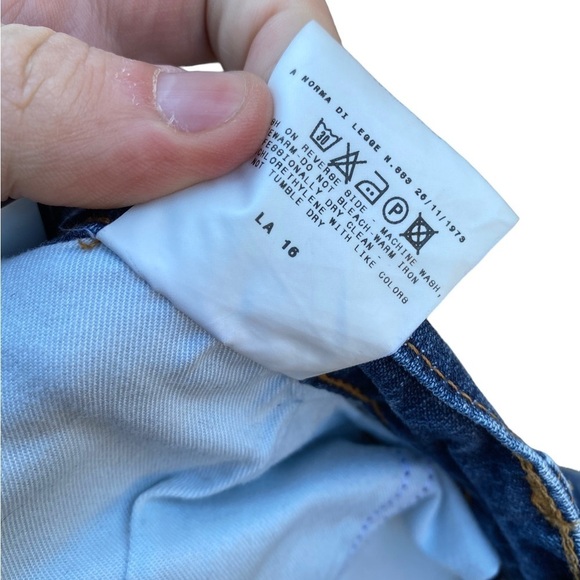 Vintage Dolce & Gabbana Jeans Size 54 Blue - Picture 10 of 10